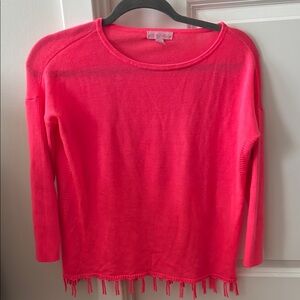 Lilly Pulitzer Bright Pink Knit Top